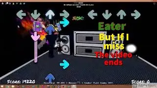 Funky Friday Eater Hard but if I miss the video ends!