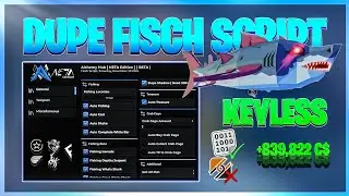 [🦈] FISCH Script GUI Pastebin | DUPE FISH + AUTO FISH | *NO KEY*