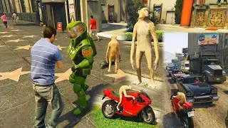 Angry Monkey Attack In The City | Grand Theft Auto V | GTA 5 Animal Gameplay | Hannu Games
