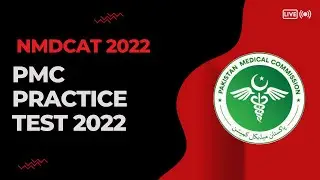 PMC Paid Test 2022 Live Practice || Nmdcat prep 2022 | entry test 2022