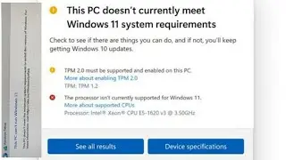 Install Windows 11 On Any Low Configure Laptop & PC. TPM Bypass and Installation Full Process