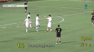 U17 Elite Campionato 2024-2025 5° Giornata Andata Romulea vs Ostiantica Highlights
