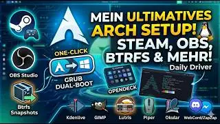 My Ultimate Arch Linux Setup! 🐧 Gaming, Creator & Dual-Boot