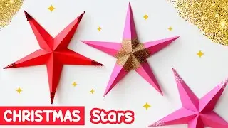 Christmas stars - How to make paper stars