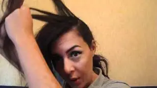 Ободок из волос.