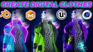From START to FINISH | Create Digital Clothes - Pt.2 | AI for Art Direction