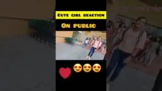 Cute Girls Reaction On Public 