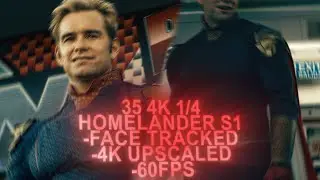 HOMELANDER | SCENE PACK 35 CLIPS TOPAZED | FACE TRACKED | 4K 60FPS DONWLOAD! |