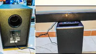 JBL Cinema SB170 2.1 Channel Soundbar Sound Test 🔥