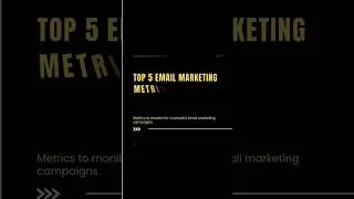 Monitor key metrics for successful email marketing campaigns.