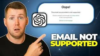 How To Fix The Email You Provided Is Not Supported Chatgpt Error