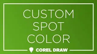 CorelDraw - Custom Spot Color and Overprint