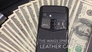 Vertu Aster P Calf Jade Black