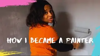 How I Became a Painter In The UK + Tour of An Empty 2 Bedroom House
