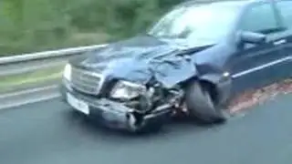 мерс на ходу