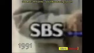 SBS (South Korea) ident 1991