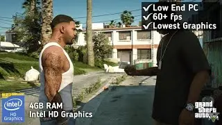 How To Fix GTA V Lag | GTA V Lag Fix For Low End PC No GPU | Low Graphics Setting