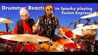 Drummer Reacts to Spanky Playing Fusion Express
