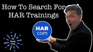 Get Started With HAR Trainings