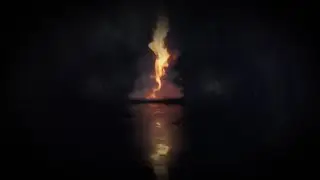 Fire surge logo reveal | 3d logo animation