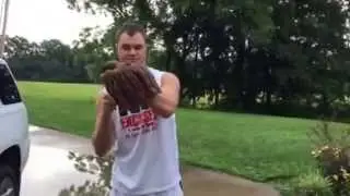 One Handed Baseball Glove Drill