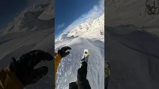 Beautiful day for some backcountry snowboarding ☀️ 