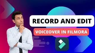 HOW TO RECORD & EDIT A VOICEOVER USING FILMORA | DUBBING & VOICEOVER TUTORIAL [