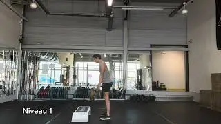 Half Burpee Step