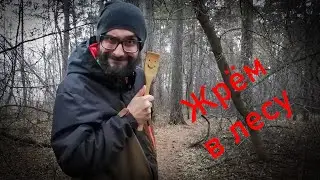 Прогулка в лес, супчик голубчик и новый набор посуды с алихи