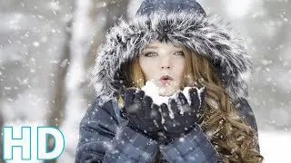 Snowfall Beauty Of Nature | Drone Aerial View | Free stock footage | Free HD Videos - no copyright
