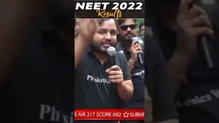 PW Produced 15,000+ Doctors 🔥 || NEET 2022 Results
