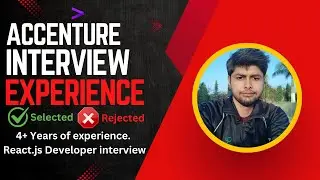 4.5 years experienced Frontend developer interview in Accenture 