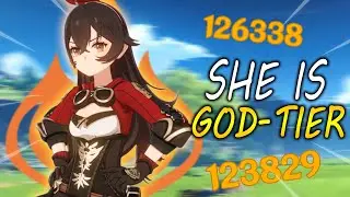 Amber is becoming the best Pyro DPS with this one🗣️🔥