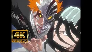 Ichigo vs Byakuya 4K/8K - Bleach EP 58/59