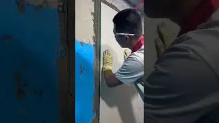 Tile installation P5820#shorts