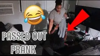 PASSED OUT PRANK ON GIRLFRIEND!!! (SHE CRIES 😭) | GlamDuch & Mi