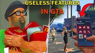 TOP 20 *USELESS* Things IN GTA Games ! | 