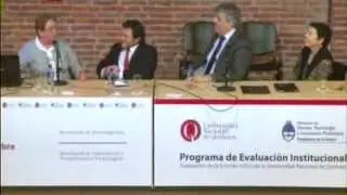 Presentación del Programa de Evaluación Institucional - UNQ/MinCyT