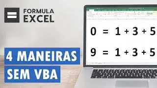 EXCEL: Converter números armazenados como texto em números