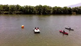 KAYAK-CANOE AND MORE SPORT ACTIVITIES AT PINIOS RIVER GREECE FIMI X8 SE 2020 EDITION
