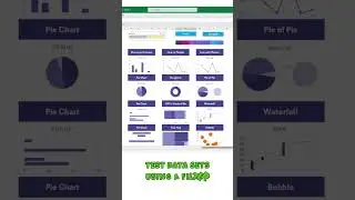 Excel Switch Theme and Create filters quickly with this trick.  #excel #dashboard #shorts