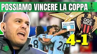 LAZIO - NIZZA 4-1 | UN SUPER TATY CASTELLANOS TRASCINA I BIANCO CELESTI ALLA VITTORIA!