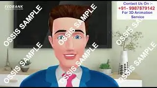 Fedbank 3D animation