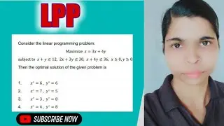 CSIR NET Dec 2023 I LPP Solution with@&# BT Ma'am