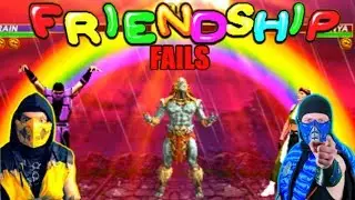 Scorpion & Sub-Zero REACT - MORTAL KOMBAT 3/TRILOGY - NEW Friendships | MKX PARODY!