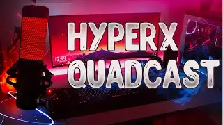 HYPERX QUADCAST ОБЗОР/ HYPERX QUADCAST/ РАСПАКОВКА/ МИКРОФОН ДЛЯ СТРИМОВ