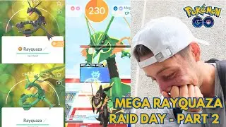 We Had to Use the MASTERBALL During Mega Rayquaza Raid Day in Pokemon GO//GavGOes- Episode 20