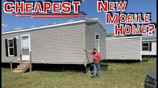 This Is About As Cheap As You Can Get A Brand New Mobile Home...