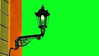 green screen Forged street lights 1080p full