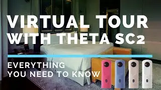 Virtual Tour with THETA SC2 and SC2 Business ⭐⭐⭐⭐⭐ Hotel Shooting Behind The Scene
